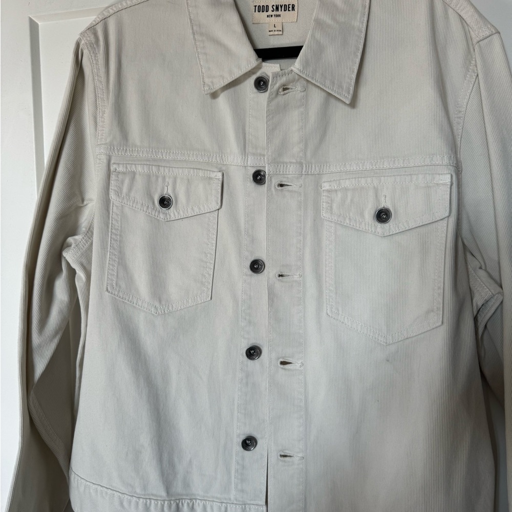 Todd Snyder Cream Men's Jacket